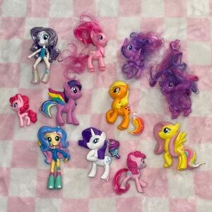 My Little Pony & Equestria Girls Mixed Lot – Various Figures & Conditions